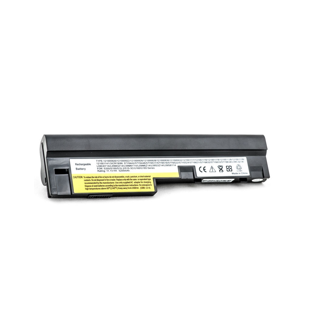 Акумулятор до ноутбука Lenovo IdeaPad S10-3 2200mAh (24Wh) 3cell 10.8V Li-ion (A47067) - зображення 1