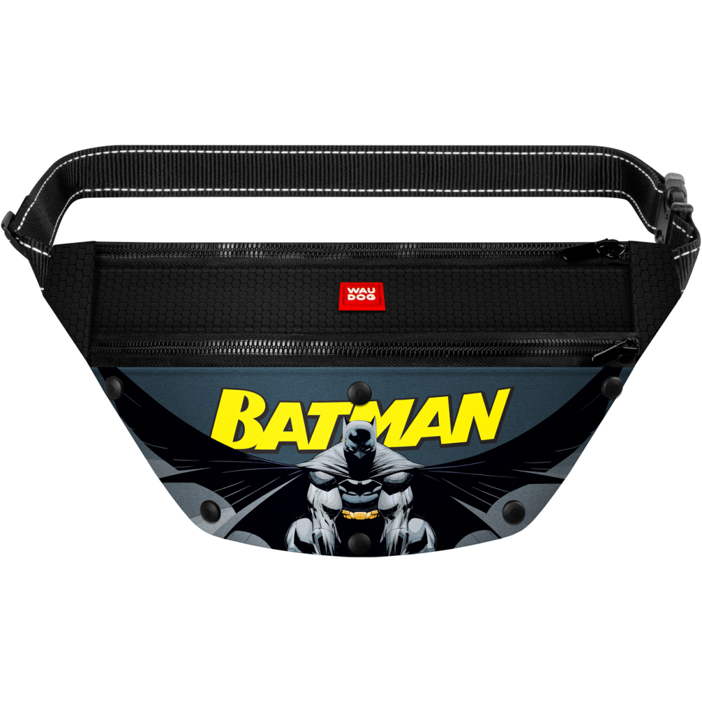 Поясна сумка-бананка для собак WAUDOG Family "Бетмен 2" 33х17х10 см (1533-0151) - изображение 1