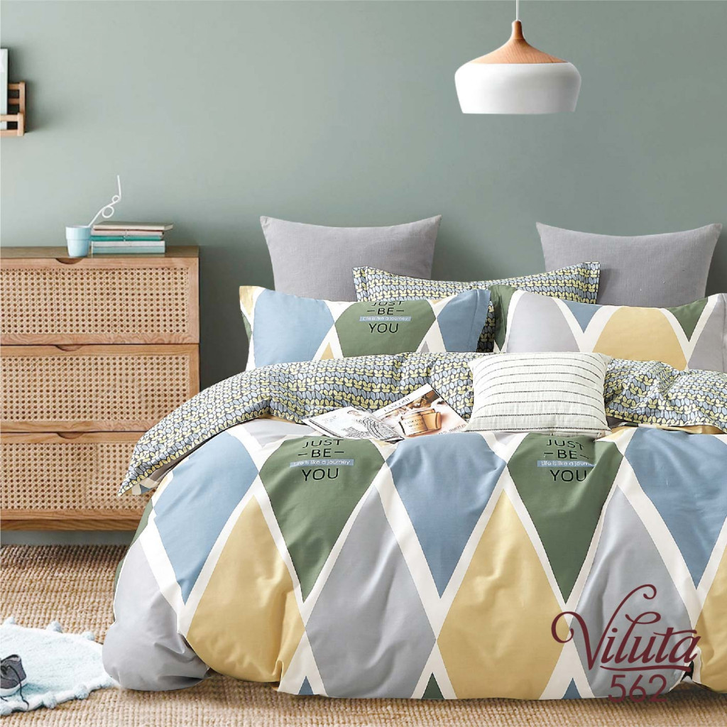 Постільна білизна Viluta Сатин Твіл 562 двоспальна (562_dv) - зображення 1