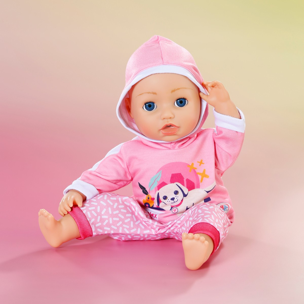 Аксесуар до ляльки Zapf Набір одягу для ляльки Baby Вorn - Рожевий спортивний костюм (837313) - зображення 4