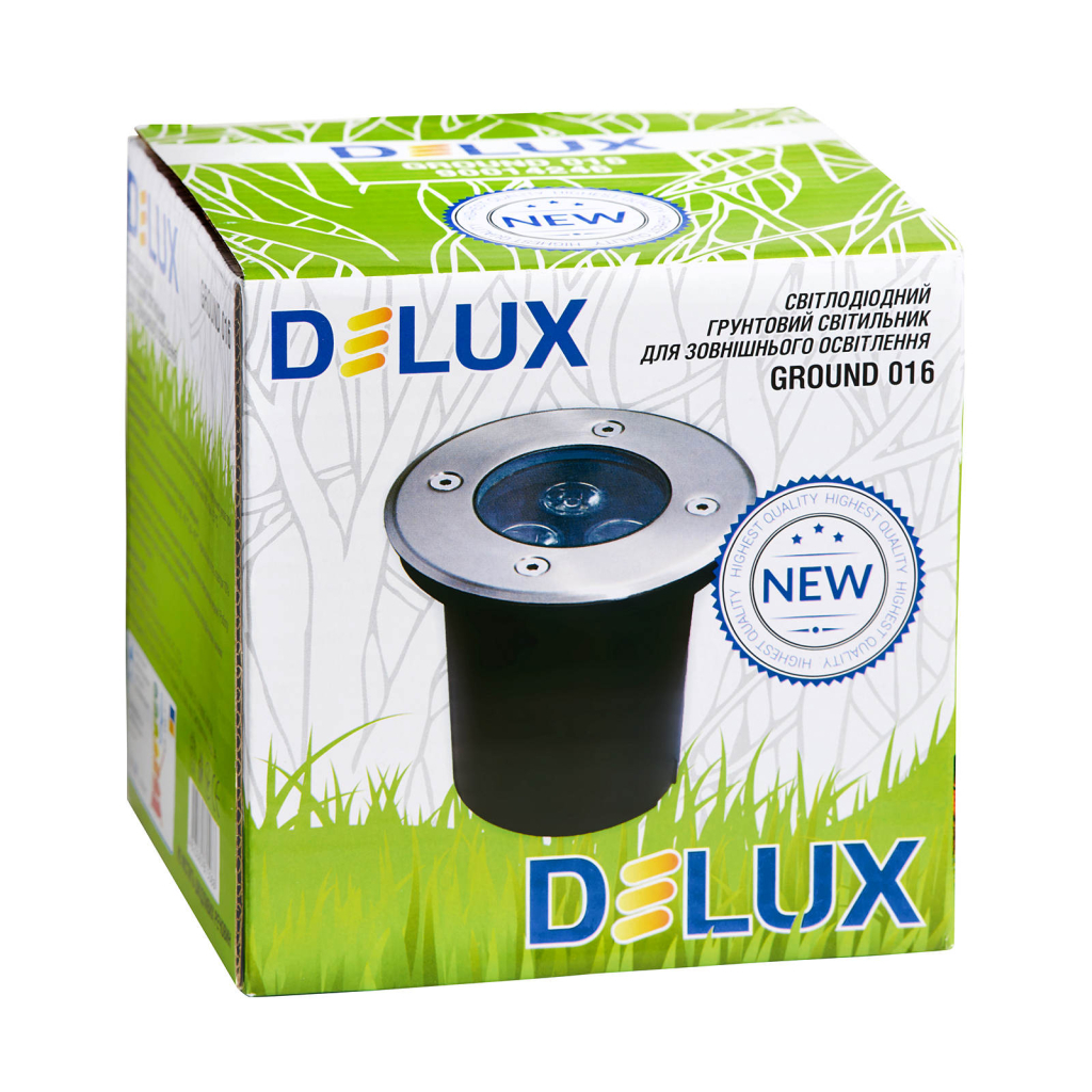 Світильник Delux GROUND 016 LED 3W 5000К 230V IP67 (90014246) - picture 2