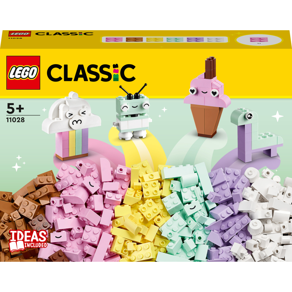 Конструктор LEGO Classic Творчі пастельні веселощі 333 деталі (11028) - зображення 1