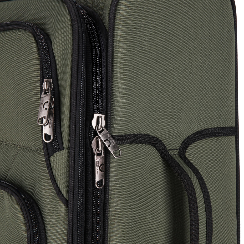 Валіза Bagland Валенсія середня 63 л хакі (835917571) - зображення 10