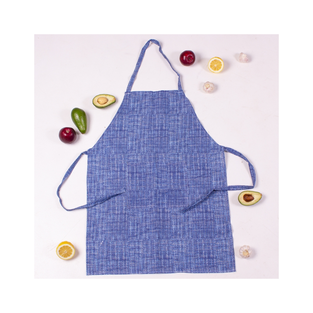 Фартух MirSon рогожа/напівпанама №209 - Blue binding (2200006754152) - зображення 2