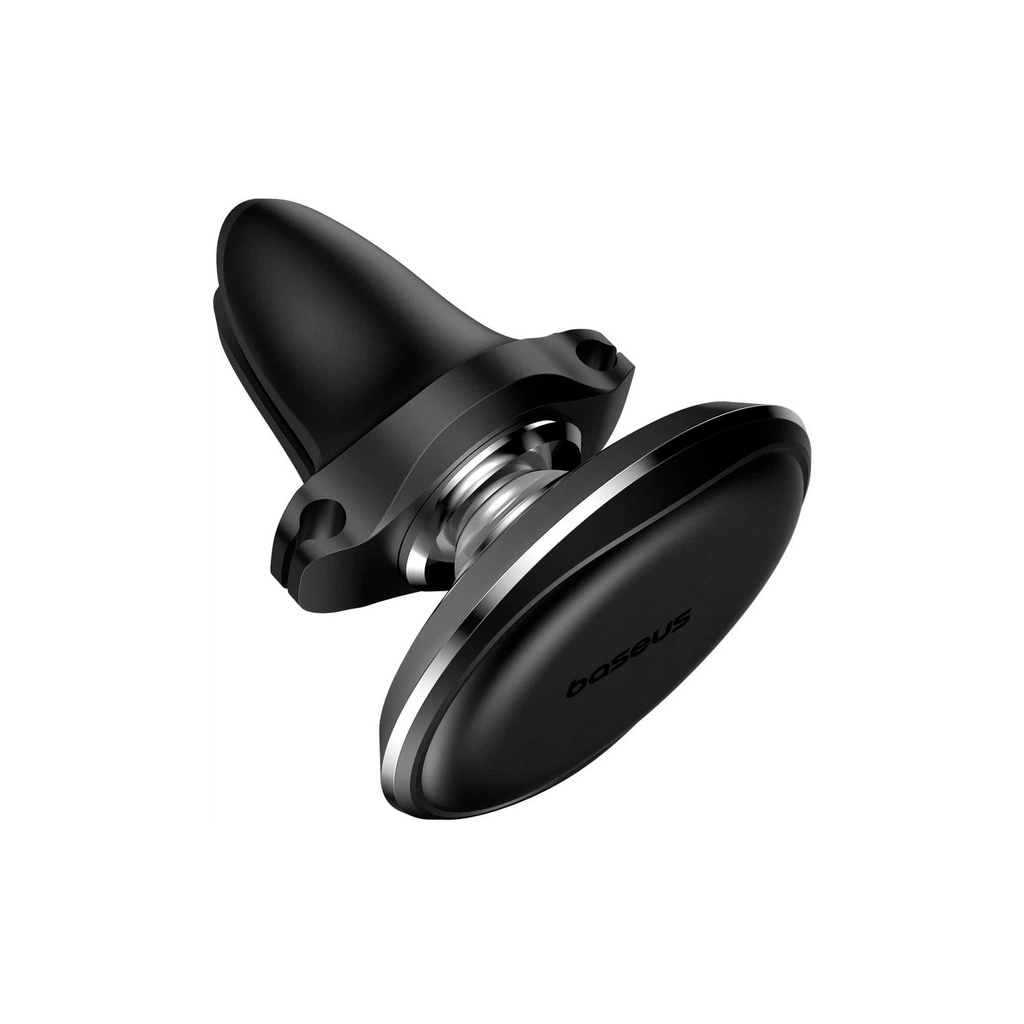 Універсальний автотримач Baseus Magnetic Car Mount Phone Holder with Cable Clip Air Vent Version Cluster Black (C40141201113-00) - зображення 3
