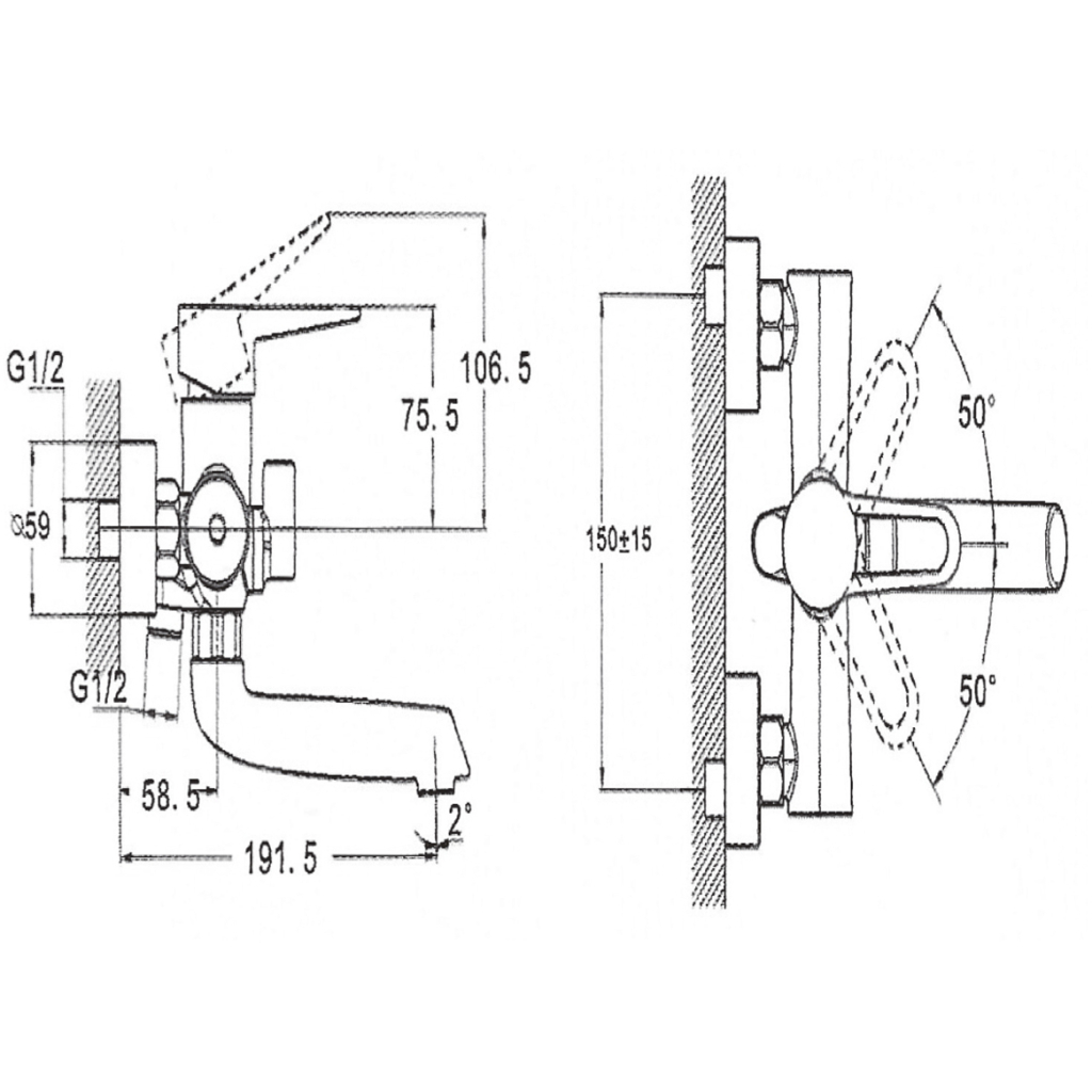 Змішувач Kroner Elbe-N060 - зображення 2