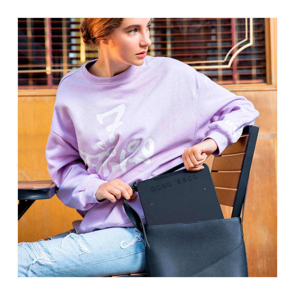 Графічний планшет XP-Pen Deco 01V2 Black - изображение 5