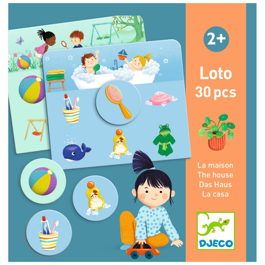 Настільна гра Djeco лото Будинок (DJ08192) - зображення 4