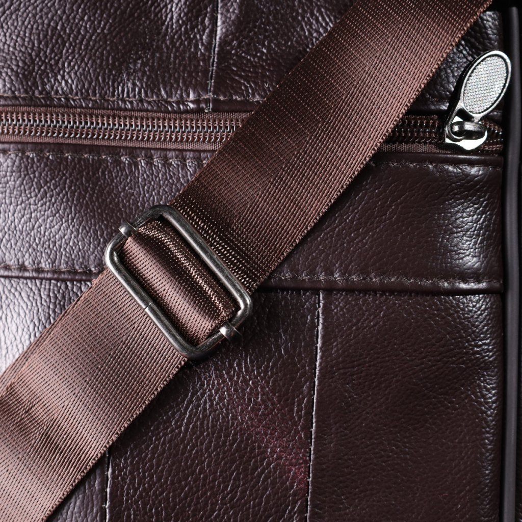 Сумка Vintage З натуральної шкіри Коричнева (22865) - зображення 11