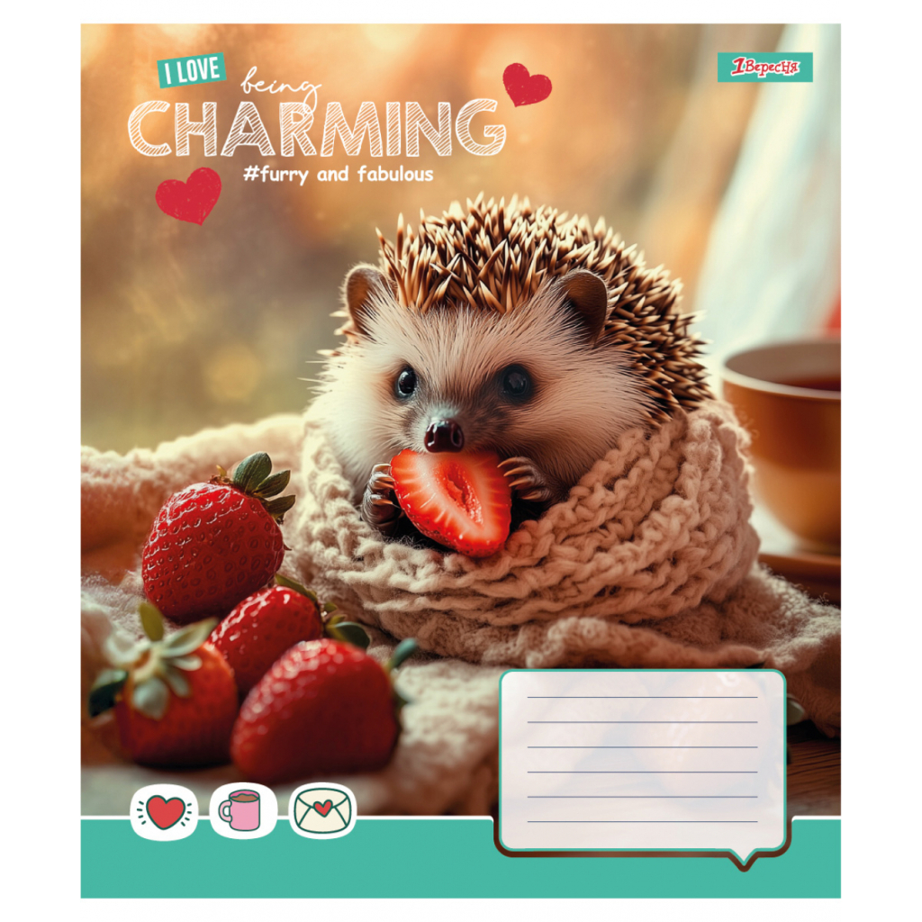 Зошит 1 вересня Charming А5 24 аркушів лінія (768188) - зображення 5