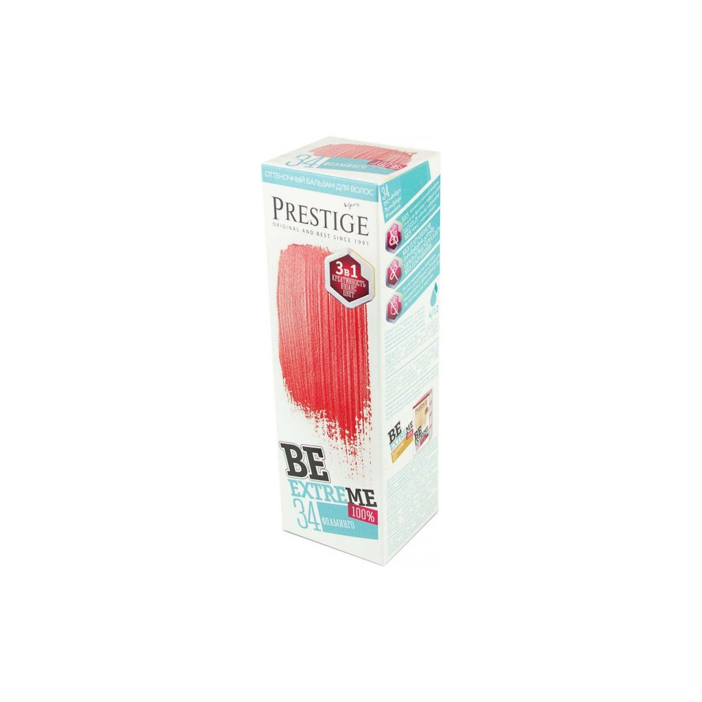 Відтінковий бальзам Vip's Prestige Be Extreme 34 - Фламінго 100 мл (3800010509480) - зображення 1