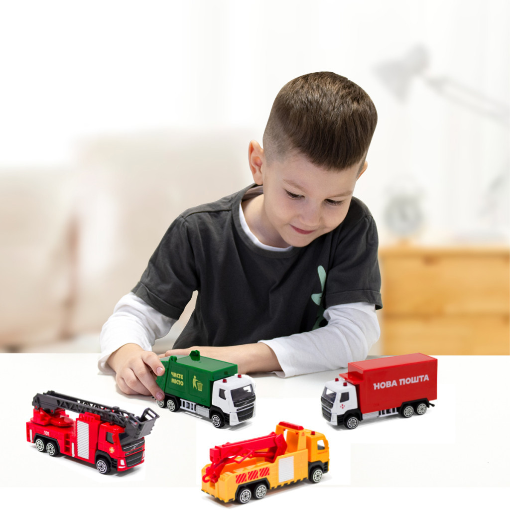 Спецтехніка TechnoDrive Volvo Пожежна Машина зі стрілою (250302) - зображення 11