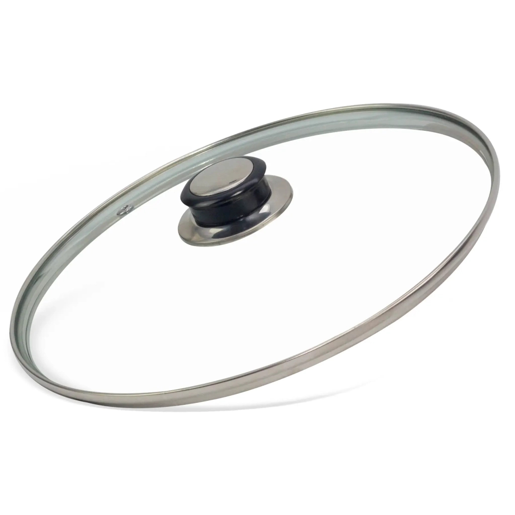 Сковорода Brizoll Monolith чавунна з литою ручкою та скляною кришкою 240х60 мм (M2460P-6) - зображення 5