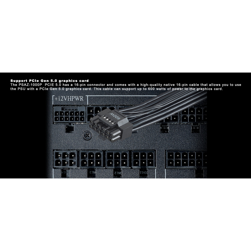 Блок живлення Azza 1000W (PSAZ-1000P) - изображение 7