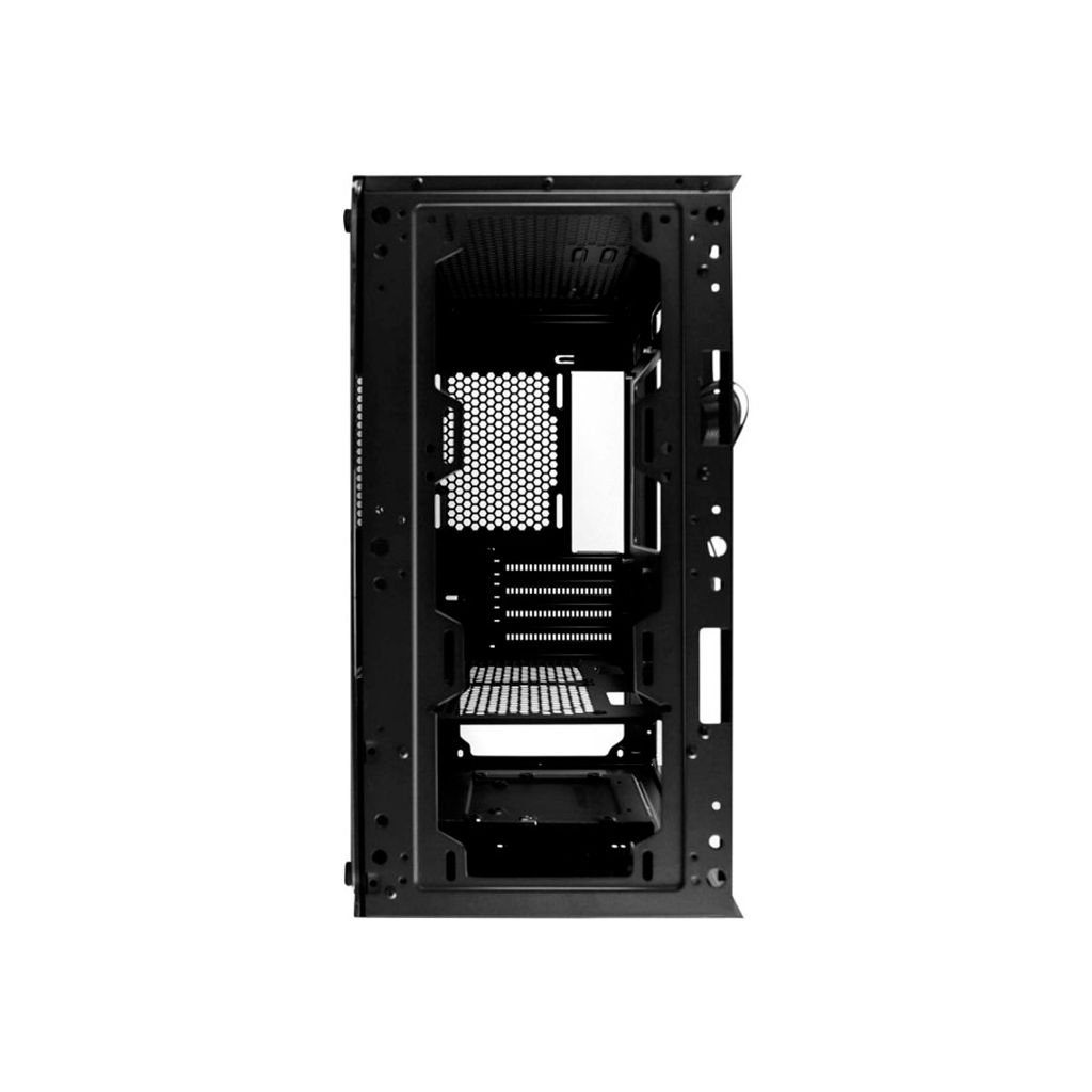 Корпус 1stPlayer X4-M-2F1P-1F1-BK - зображення 3