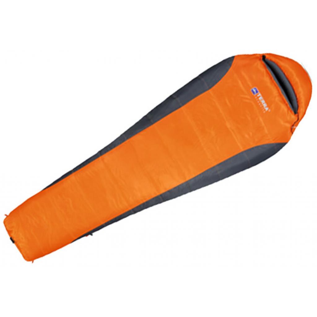 Спальний мішок Terra Incognita Siesta 100 L orange / gray (4823081501527/4823081505228) - зображення 1