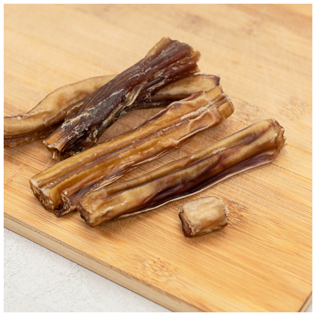 Ласощі для собак Priroda Пеніс яловичий сушений 100 г (4823082435838) - зображення 4