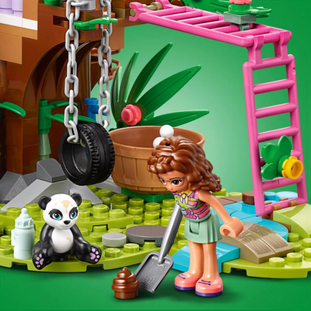 Конструктор LEGO Friends Джунглі: будиночок для панд на дереві 265 деталей (41422) - зображення 6