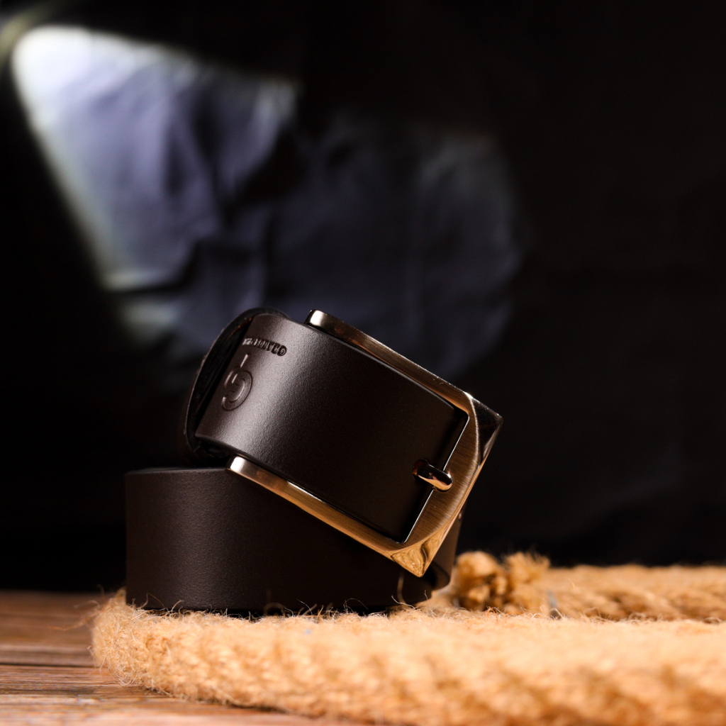 Ремінь Grande Pelle Брючний з натуральної шкіри Коричневий (21449) - зображення 10