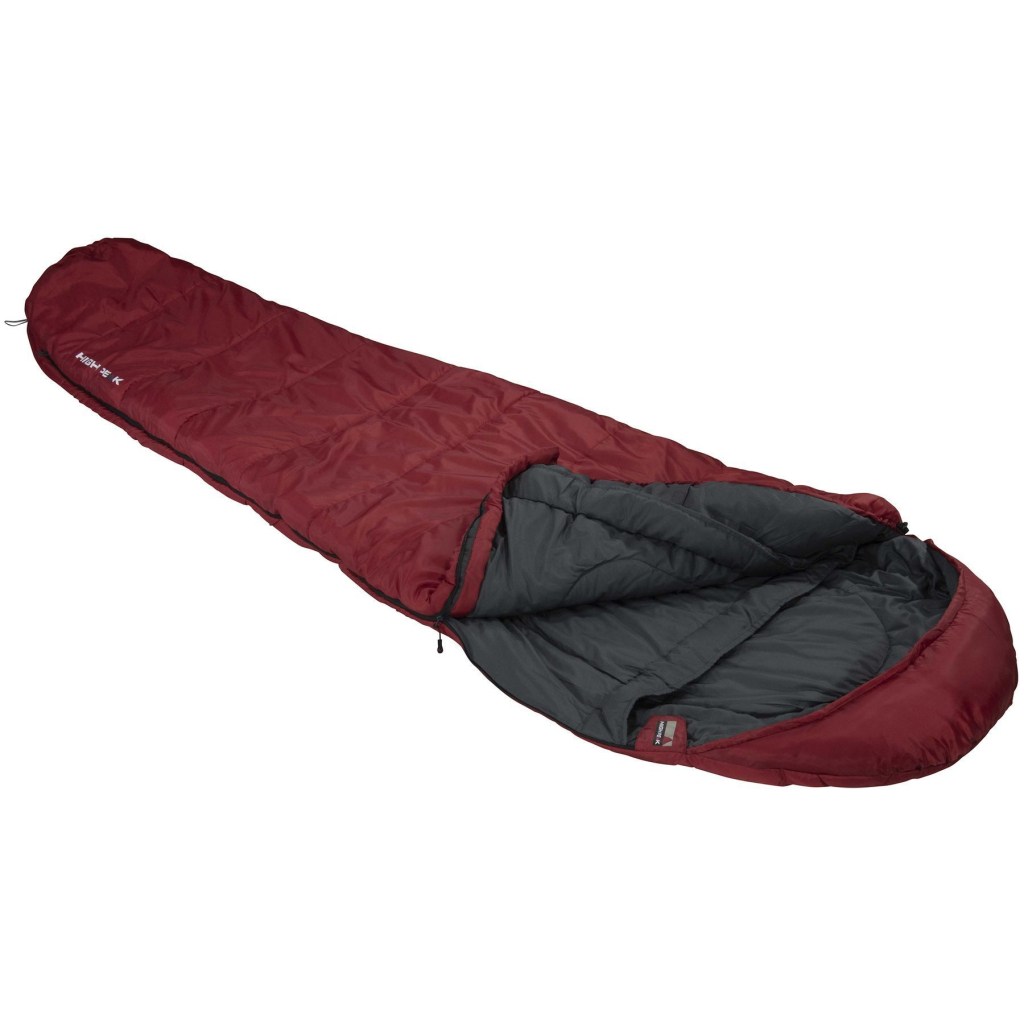 Спальний мішок High Peak TR300 0°C Dark Red/Grey Left (23066) (929557) - зображення 2