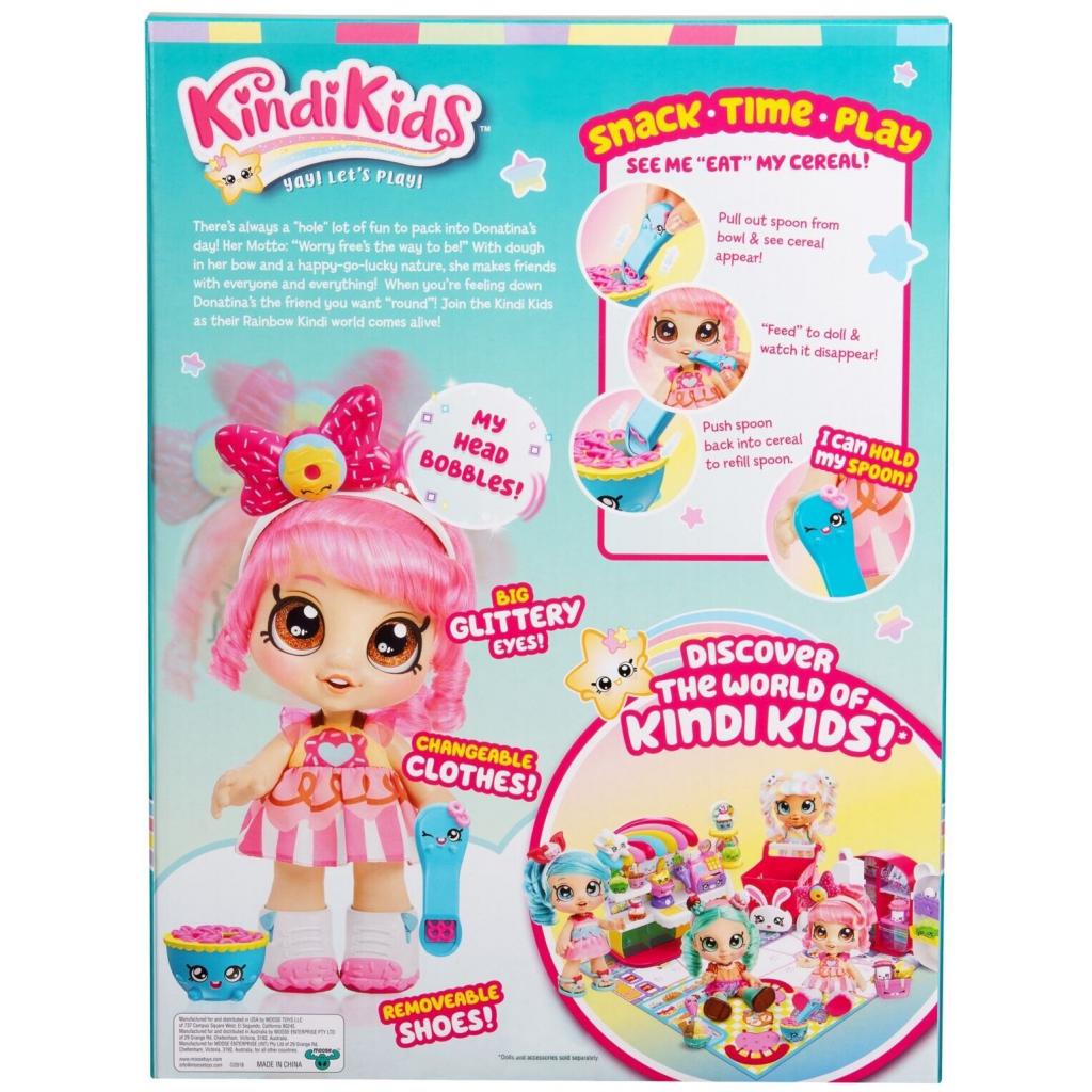 Лялька Kindi Kids Донатіна SNACK TIME FRIENDS (50006) - зображення 5