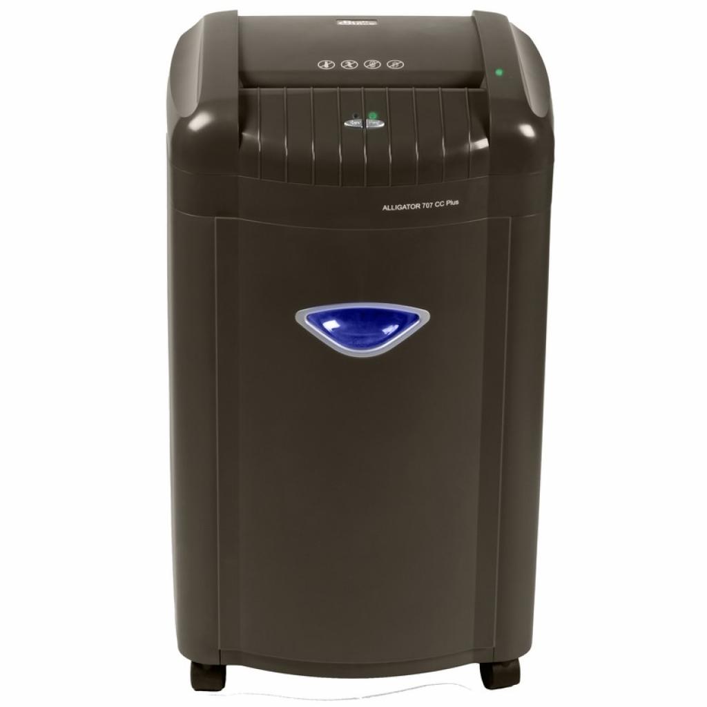 Знищувач документів Alligator 707 CC+ (2x9mm) (6020101) - зображення 2