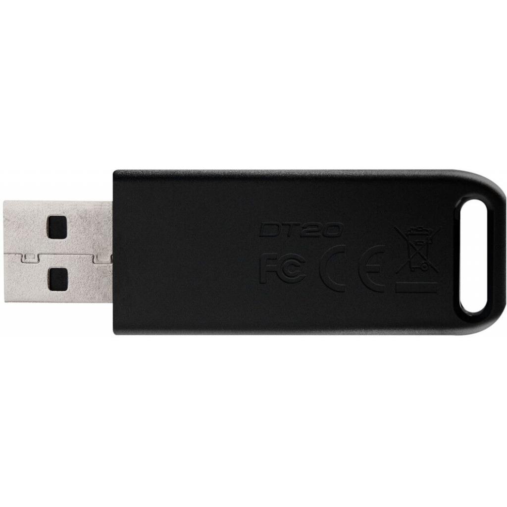 USB флеш накопичувач Kingston 2x32GB DataTraveler 20 USB 2.0 (DT20/32GB-2P) - зображення 3