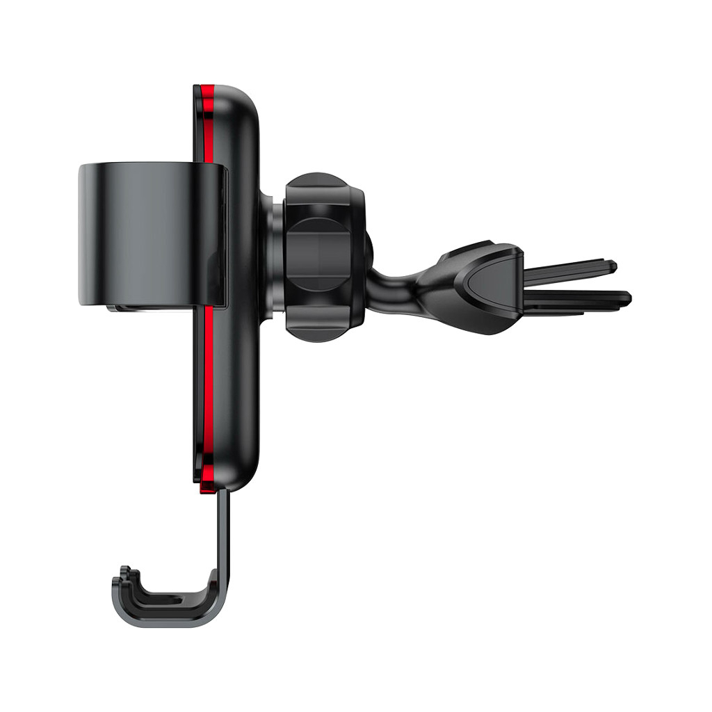 Універсальний автотримач Baseus Metal Age Gravity Car Mount (CD Version) Black (SUYL-J01) - зображення 2