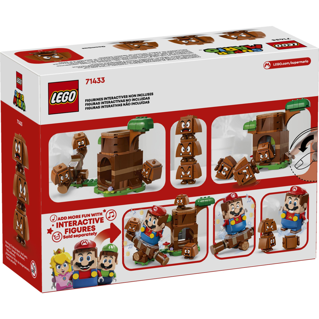Конструктор LEGO Super Mario Ігровий майданчик для Goombas (71433) - зображення 7