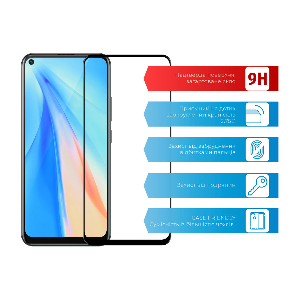 Скло захисне ACCLAB Full Glue VIVO Y30 (1283126508967) - зображення 2