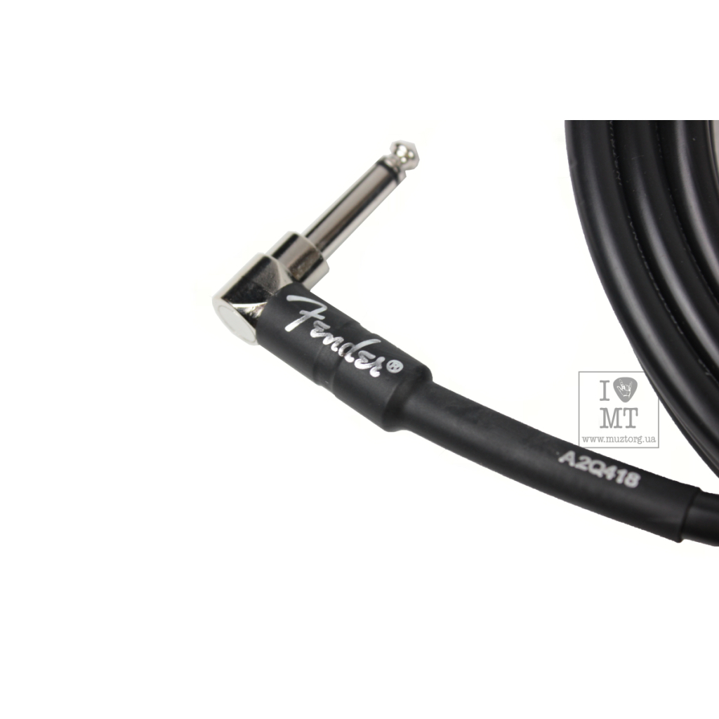 Інструментальний кабель Fender Cable Professional Series 15' Angled Black (228447) - зображення 4