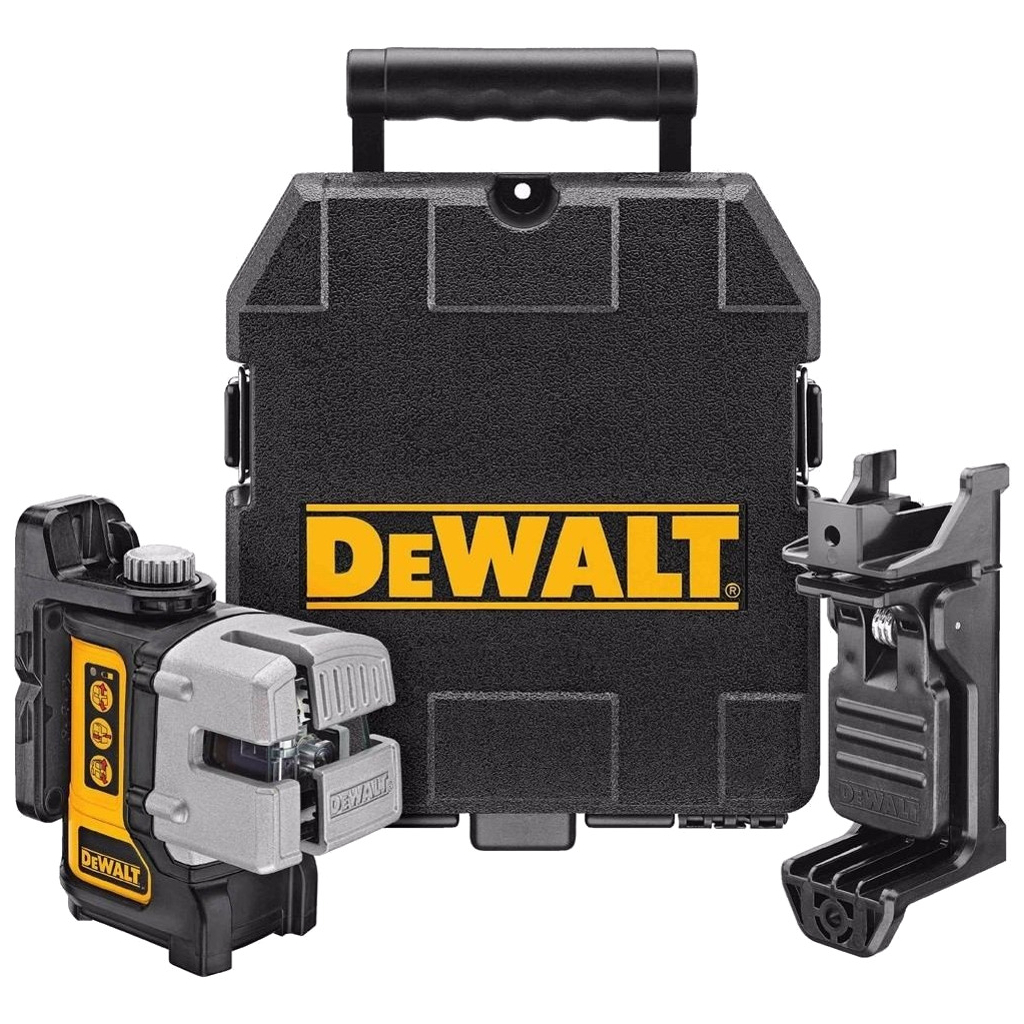 Лазерний нівелір DeWALT 6В/4 батарейки тип АА, червоний промінь, 0.8 кг, кейс (DW089K) - зображення 2
