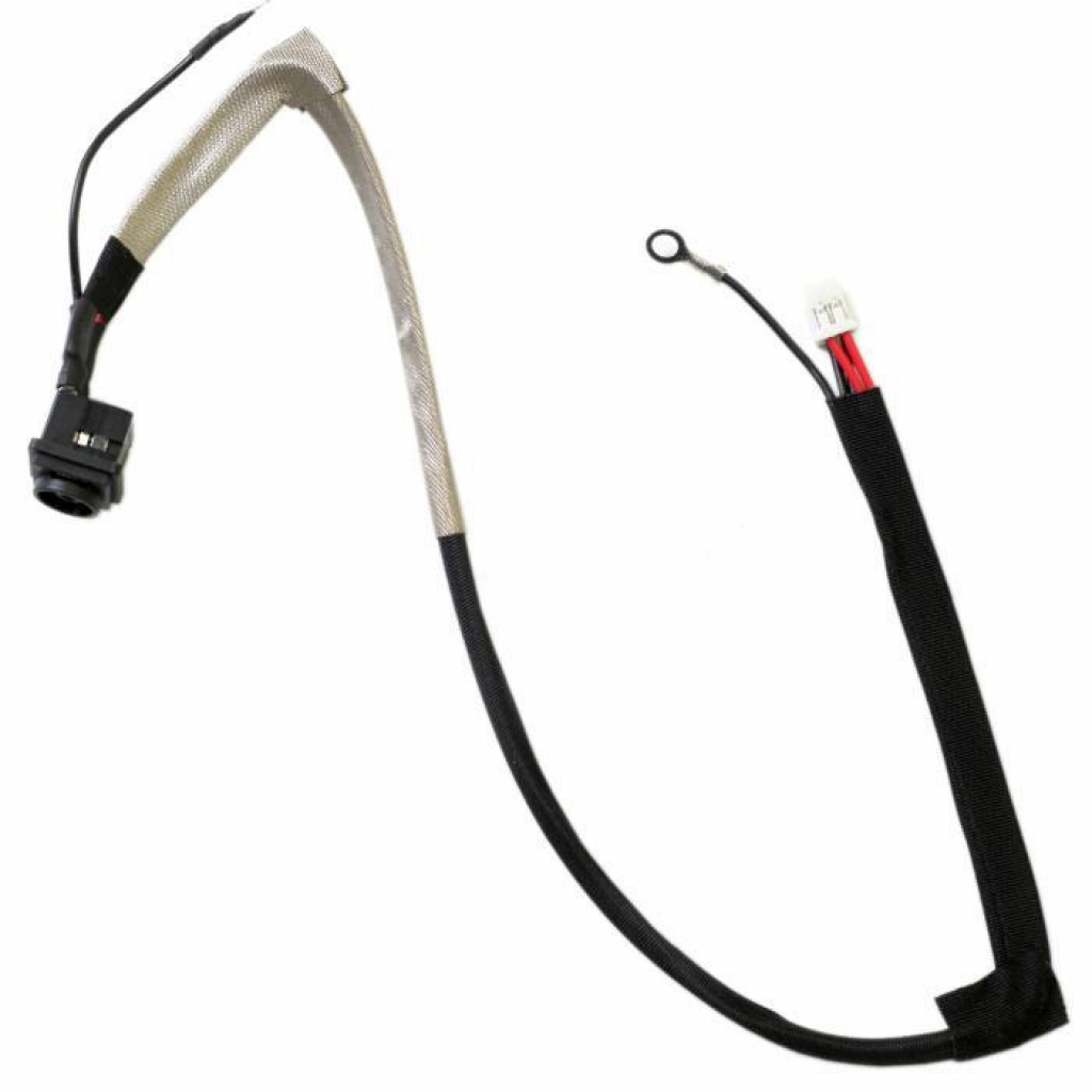 Роз'єм живлення ноутбука з кабелем для Sony PJ220 (6.5mm x 4.4mm + center pin), 4-pin Универсальный (A49047) - зображення 2