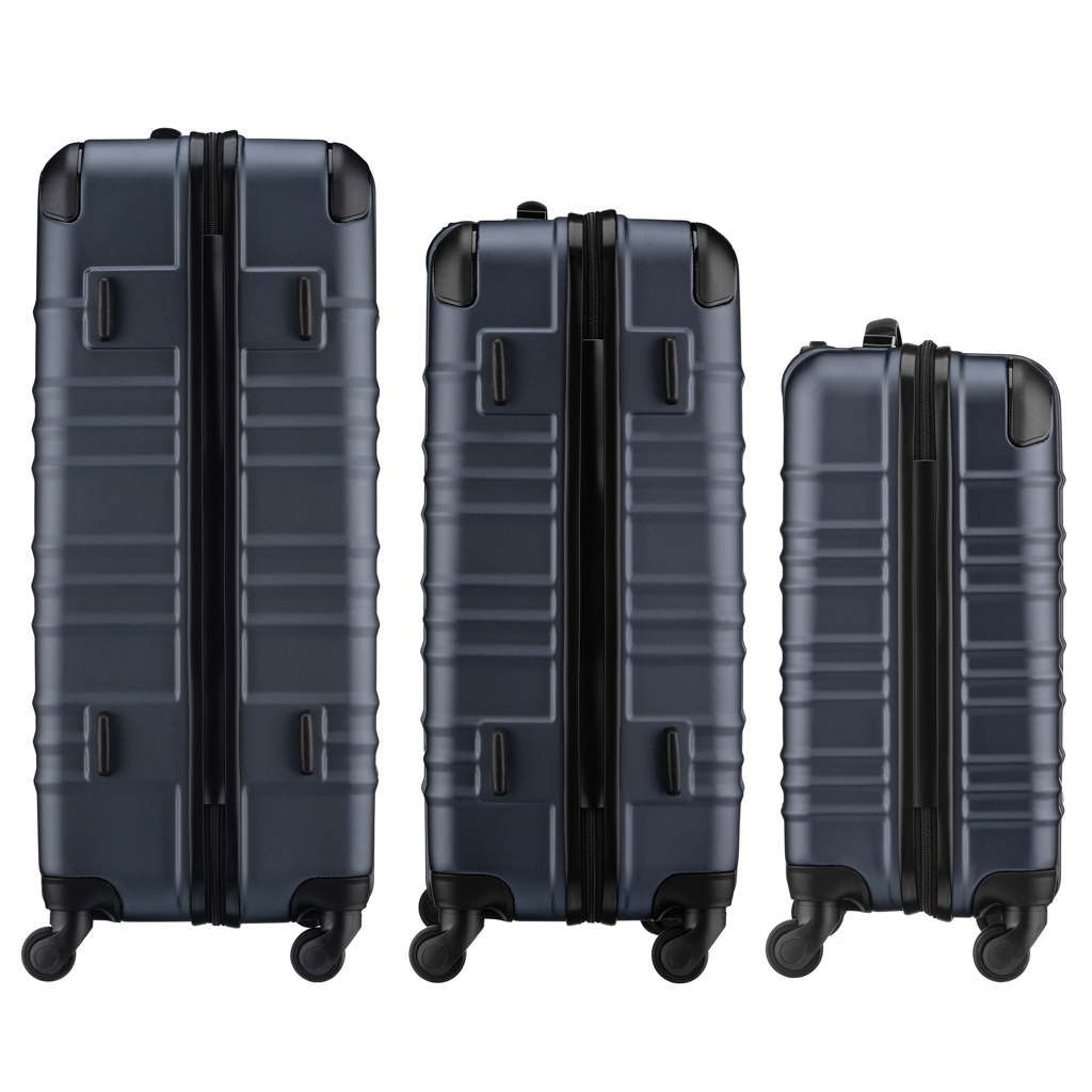 Набір валіз Wenger Amplar 3 в 1 (S,M,L) пластик, 4 колеса, синій (653150) - зображення 6