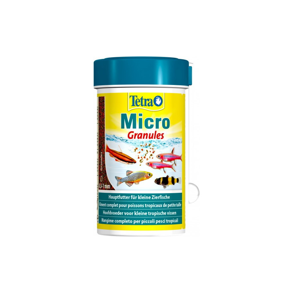Корм для риб Tetra Micro Granules мікрогранули 100 мл (4004218756861) - зображення 1