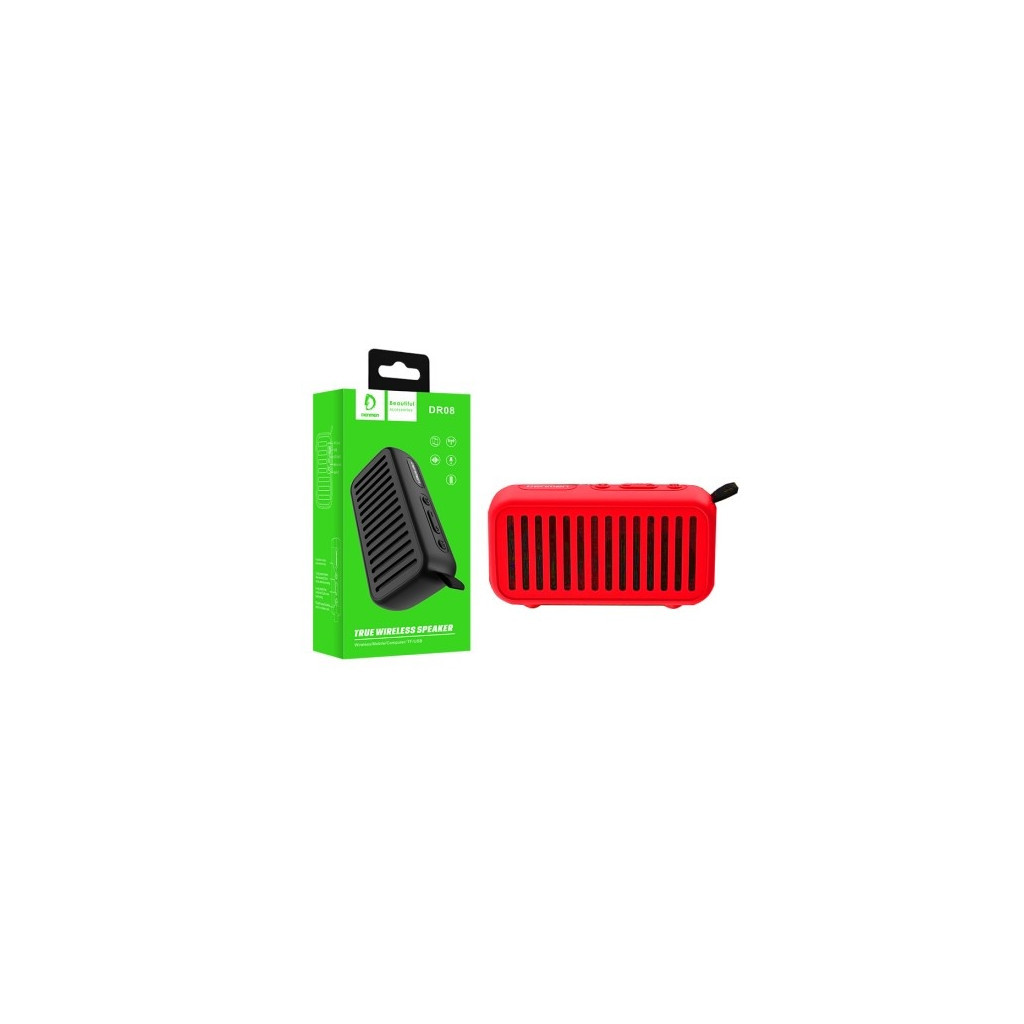 Акустична система Denmen DR08 Red (DR08-RD) - зображення 3