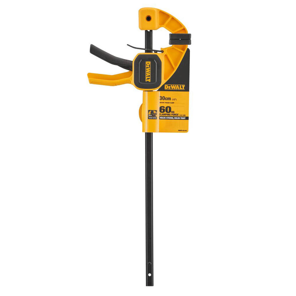 Струбцина DeWALT "M" тригерна (швидкозатискна), 300мм, тиск 63 кг. (DWHT0-83140) - зображення 3