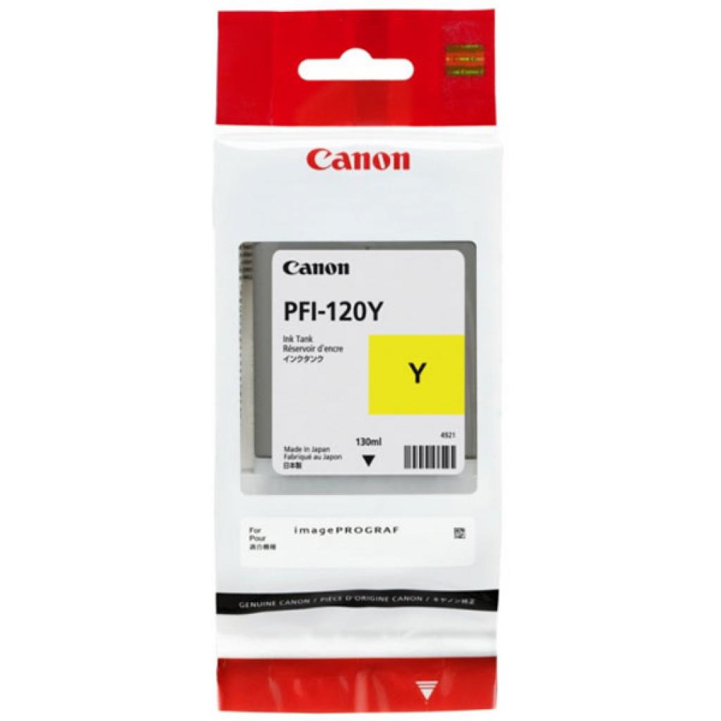 Картридж Canon PFI-120 Yellow, 130ml (2888C001AA) - изображение 2