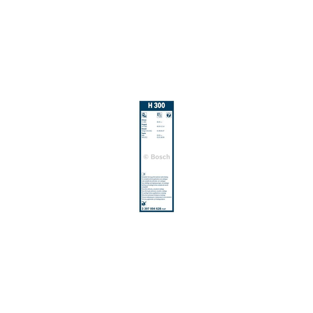 Щітка склоочисника Bosch 3 397 004 628 - зображення 3