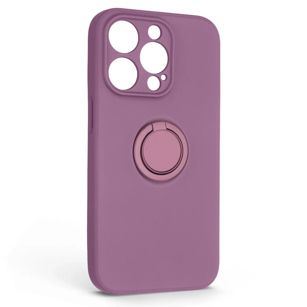 Чохол до мобільного телефона Armorstandart Icon Ring Apple iPhone 14 Pro Grape (ARM68717) - зображення 1