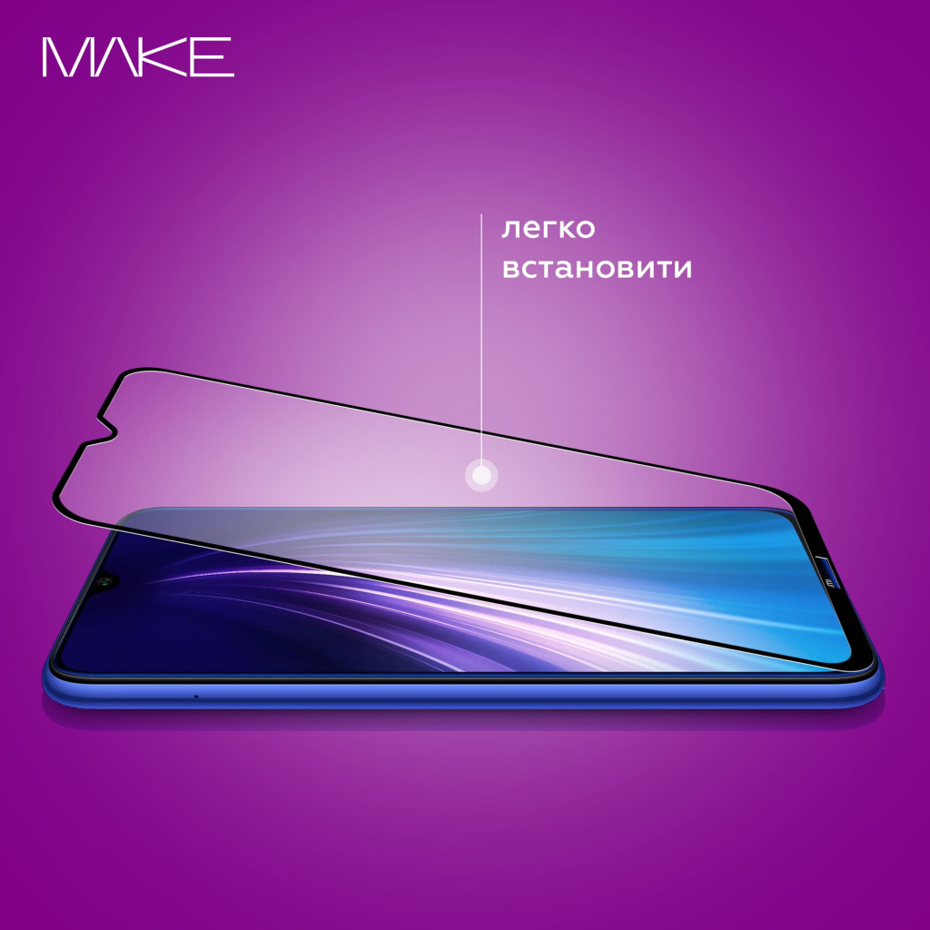 Скло захисне MAKE Xiaomi Poco F6 Pro (MGF-XPF6P) - зображення 6