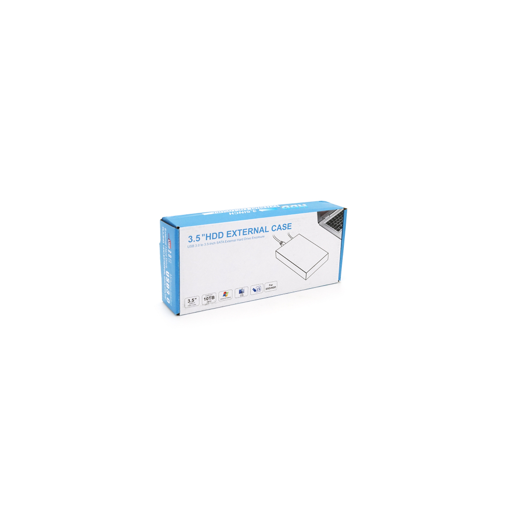 Кишеня зовнішня Voltronic Z40 USB 2.0 to 3.5" SATA black (Z40/2,0) - зображення 3
