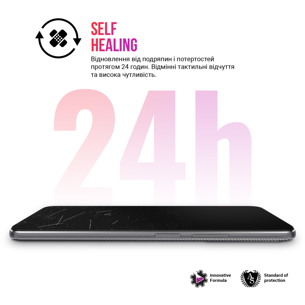Плівка захисна Armorstandart Kit Clear + Anti-Blue Xiaomi Redmi Note 13 Pro+ 5G (ARM80693) - изображение 4