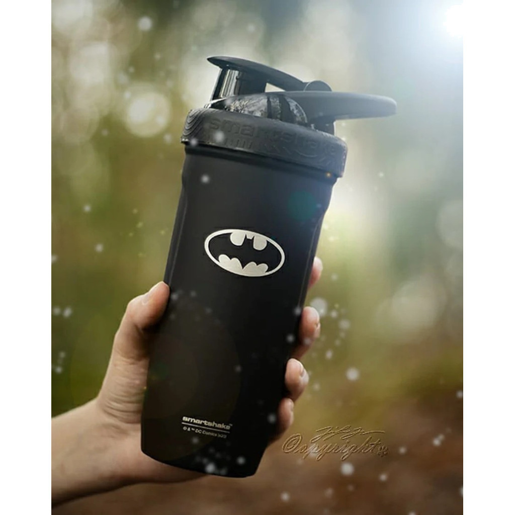 Шейкер спортивний SmartShake Reforce 900ml DC Batman Logo (11150601) - зображення 5