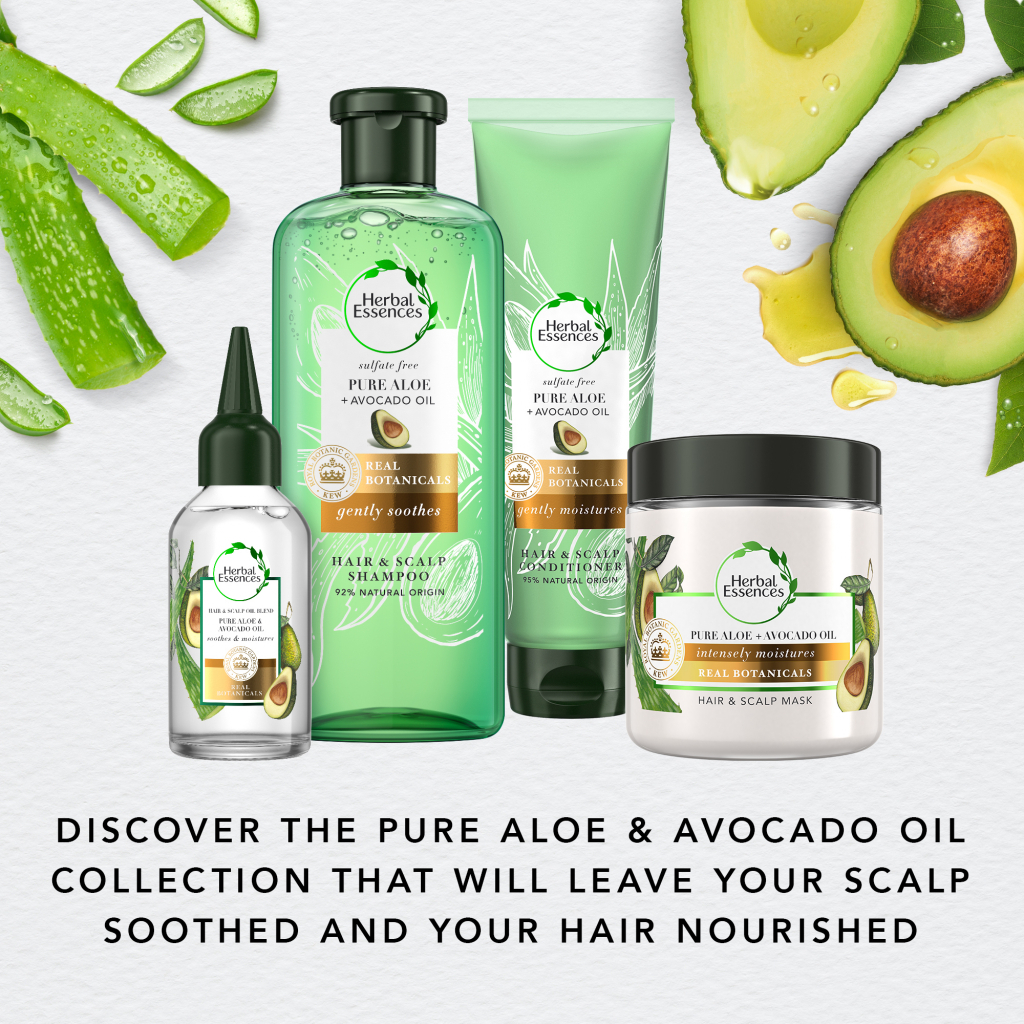 Шампунь Herbal Essences Алое та олія авокадо 380 мл (8001841841434) - зображення 5