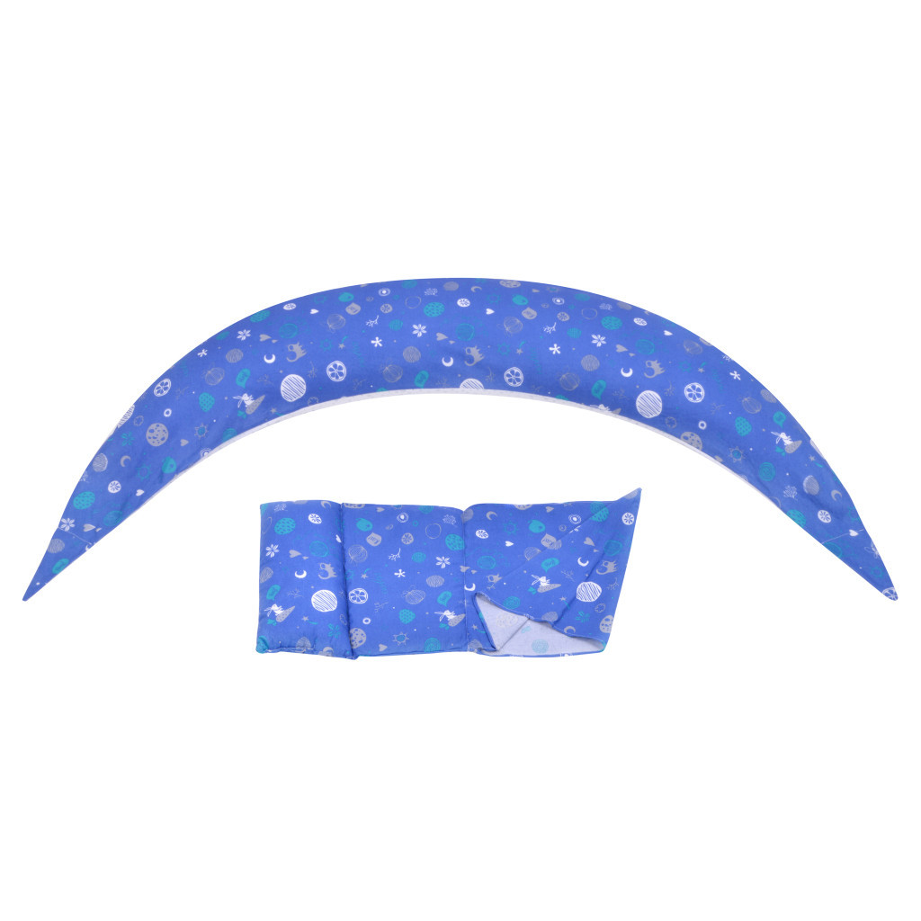 Подушка Nuvita для вагітних 10 в 1 DreamWizard синій (NV7100BLUE) - зображення 1