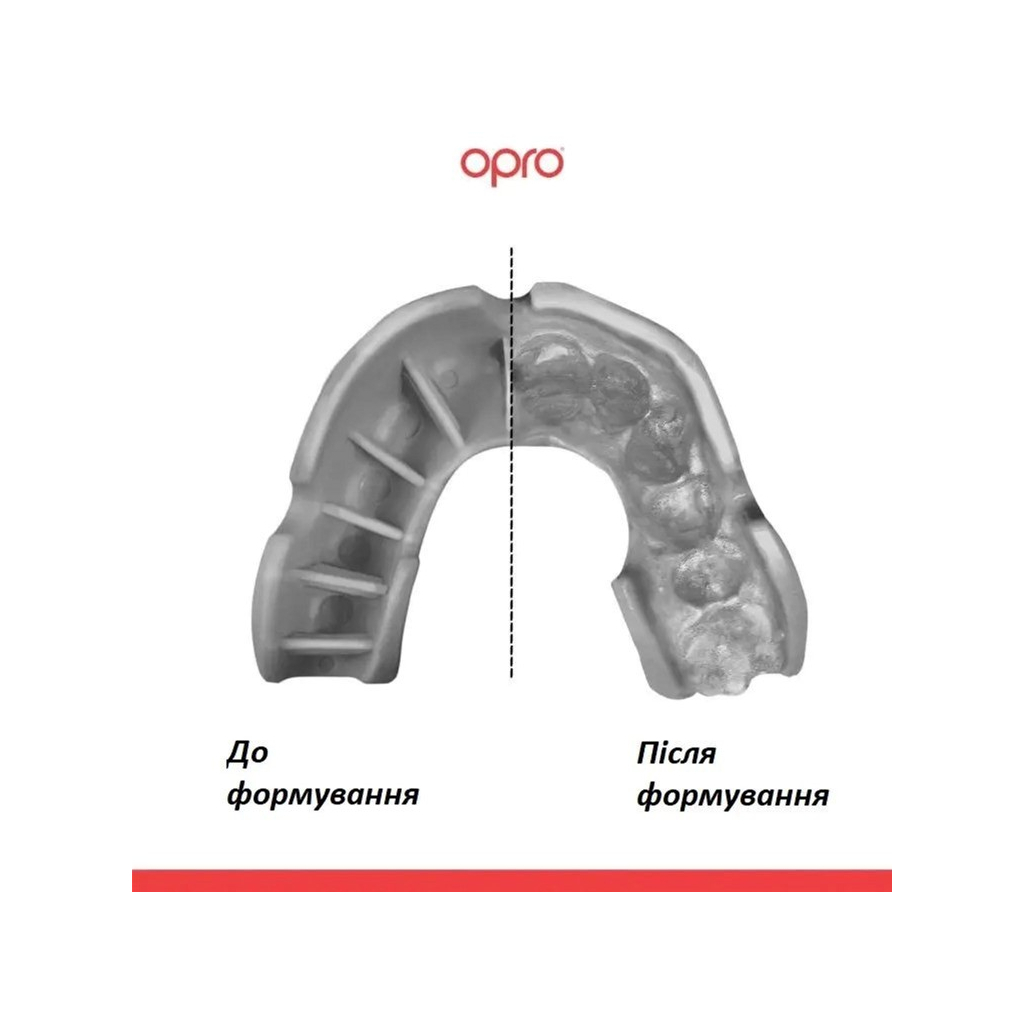 Капа Opro Bronze UFC доросла (вік 11+) Red (ufc.102512002) (UFC_Bronze_Red) - зображення 6