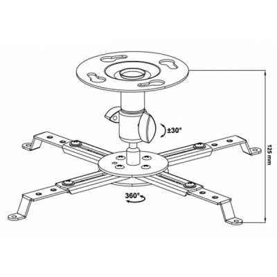 Кронштейн до проектора Walfix PB-14W - зображення 2