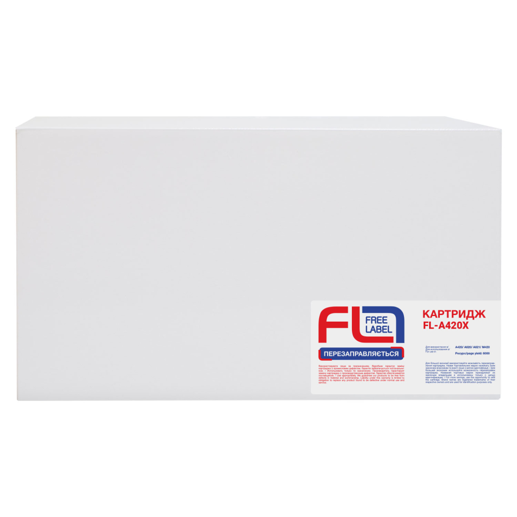 Тонер-картридж FREE Label Pantum/Sindoh A420X (FL-A420X) - зображення 2