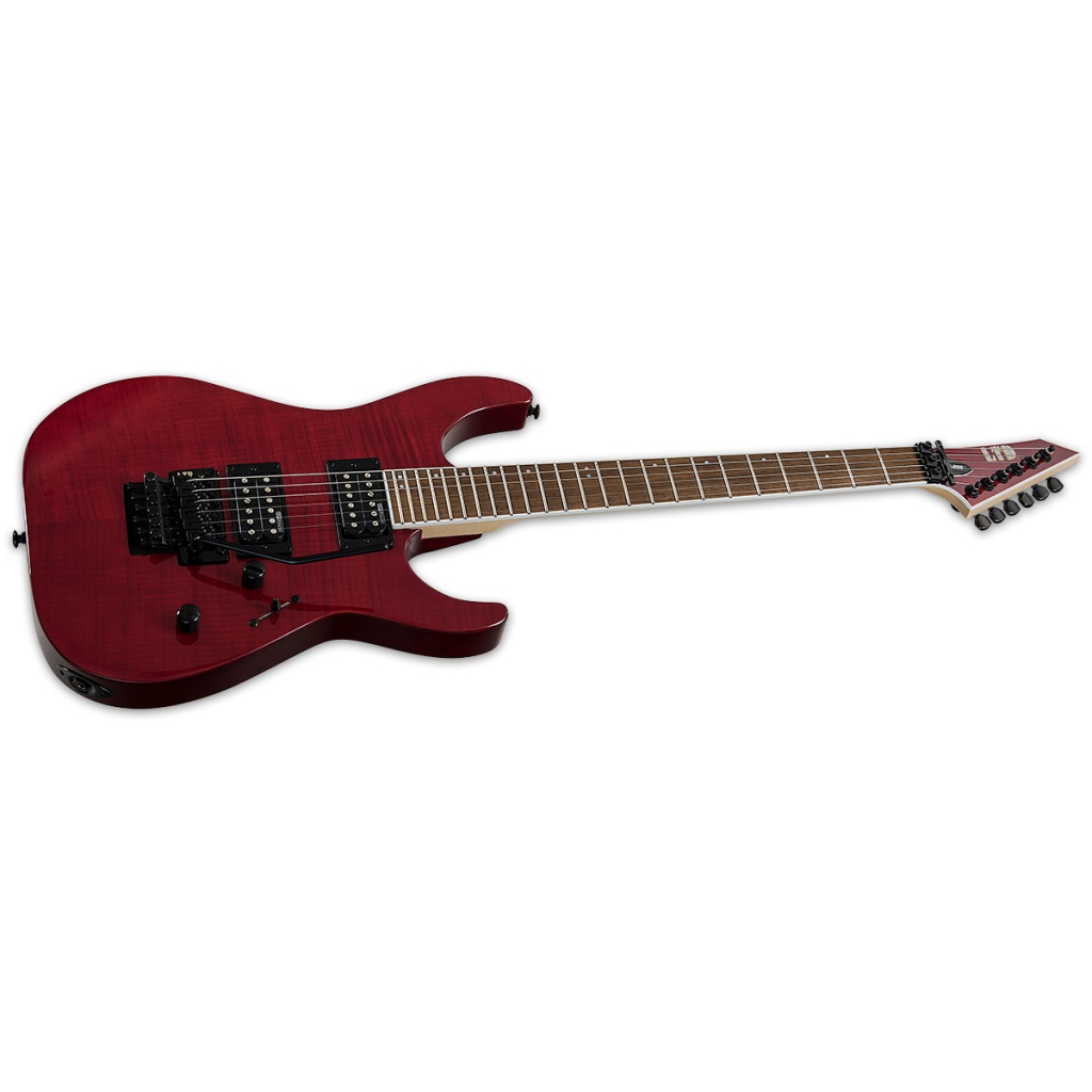 Електрогітара LTD M-200FM See Thru Red - изображение 3